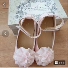 未使用　フォーマルシューズ　キッズ　19cmの画像