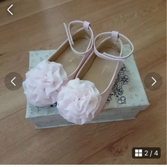 未使用　フォーマルシューズ　キッズ　19cmの画像