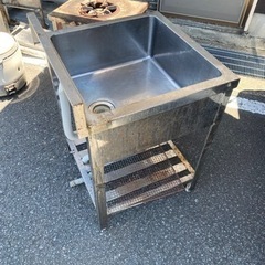 業務用　一層シンク　の画像