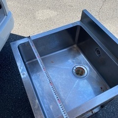 業務用　一層シンク　の画像