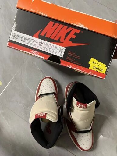 大人気 Air Jordan1 High OG Lost & Found Chicago