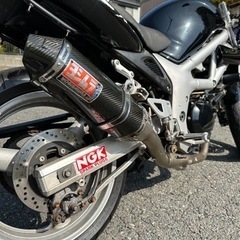 SV400 カフェレーサーカスタム　福岡　車検長いの画像