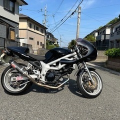SV400 カフェレーサーカスタム　福岡　車検長いの画像
