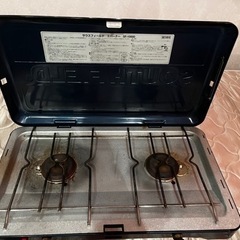 2バーナー　キャンプ用コンロの画像