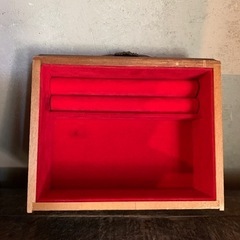 ◆お値引き中◆ジュエリーBOX アクセサリーボックス 鏡 アクセサリーいれ ショーケース レトロ アンティークの画像