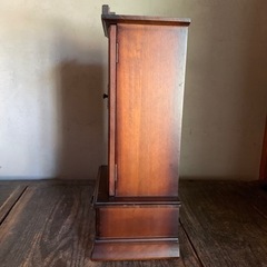 ◆お値引き中◆ジュエリーBOX アクセサリーボックス 鏡 アクセサリーいれ ショーケース レトロ アンティークの画像