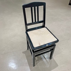 中古 ピアノ背もたれ付き椅子 トムソン椅子