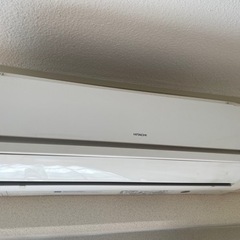 【決まりました】(7/27限定)6畳用HITACHIエアコン・室外機セットの画像