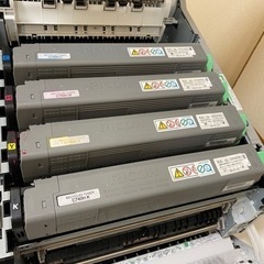 RICOH プリンター SP C740 動作しますがジャンク品ですの画像