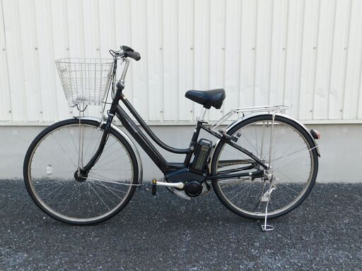 2013 ヤマハ PAS シティ CITY-L PM27CL スペースブラック 8.7Ah 新品グリップ交換 新品スイッチカバー付 車体&バッテリー極めて良好! 自596