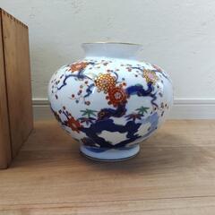 有田焼　深川製磁　花瓶の画像