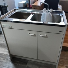 【未使用】開き扉付流し台の画像