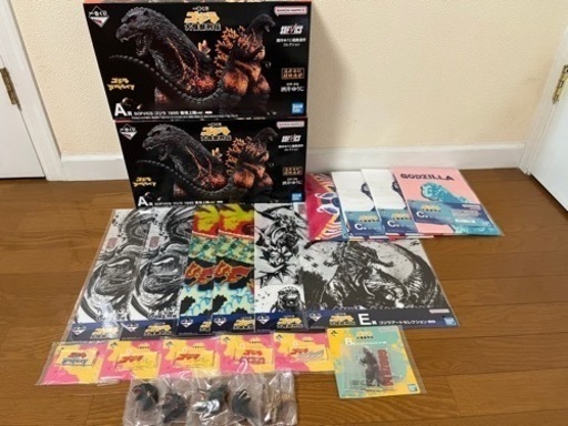 一番くじ　ゴジラ　大怪獣列伝　酒井ゆうじ　A賞　B賞　C賞　D賞　E賞　F賞