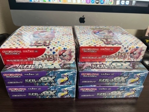 ポケモンカード　バイオレットex 　151ex　未開封品