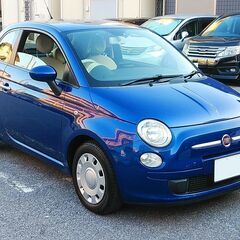 ★車検R5/11★フィアット500★1.2/8V ポップ★タイベル交換済★ポーダブルナビ★純正ETC他の画像