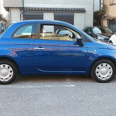 ★車検R5/11★フィアット500★1.2/8V ポップ★タイベル交換済★ポーダブルナビ★純正ETC他の画像