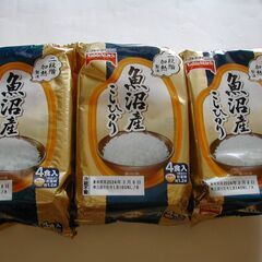 ＊＊レンジ2分　魚沼産コシヒカリ　１２食
