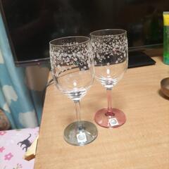 スワロフスキーワイングラス🍷