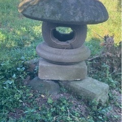 灯篭　庭石(お話し中)