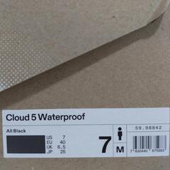 [試着のみ]  On  Cloud 5 Waterproof 防水 25cmの画像