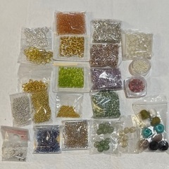ハンドメイド　アクセサリーパーツ　51種類　まとめ売りの画像