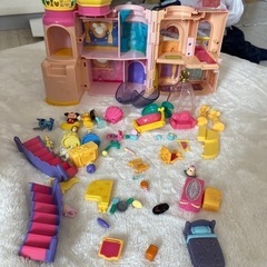 ディズニー　ちびキャラタウン　魔法の国の大きなお城　の画像