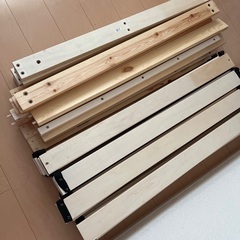 処分【解体してお渡し】シングルサイズすのこ✖️2の画像