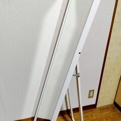 全身鏡 スタンドミラー 姿見鏡 ホワイトの画像