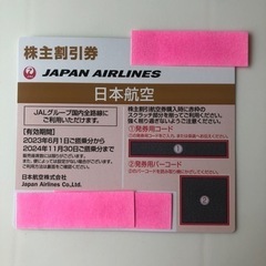 日本航空 JAL 株主優待券