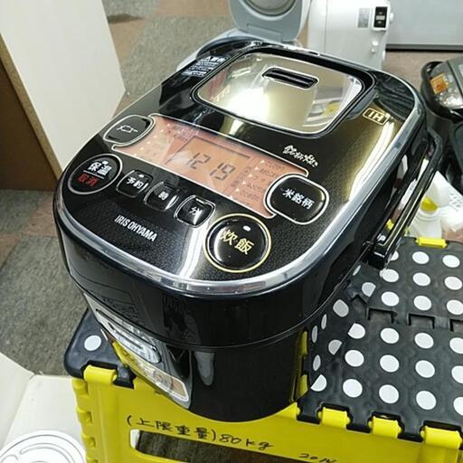 861 北41★美品★アイリスオーヤマ　銘柄炊き　IH炊飯ジャー\r\n3合(0.54L)\r\nRC-IE30-B\n2019年製