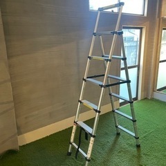 【値下げしました】5段＋6段伸縮脚立はしご