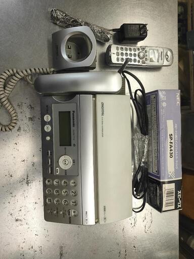 電話機fax付き