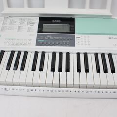 296)【美品/スタンド椅子付】CASIO/カシオ 光ナビゲーション電子キーボード LK-512 HIKARI NAVIGATION 61鍵盤 2019年製の画像