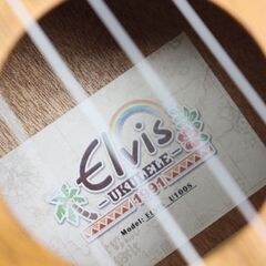 239)【美品】Elvis エルビス ウクレレ ELVIS U100Sの画像