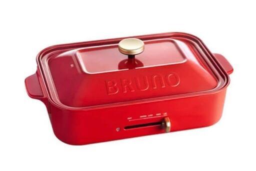 新品　BRUNO BOE021-RD  コンパクトホットプレート　ブルーノ