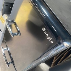 エディオン　冷蔵庫　ANG-RE151-A1　149L　ブラック　2019年製●AA07W008の画像