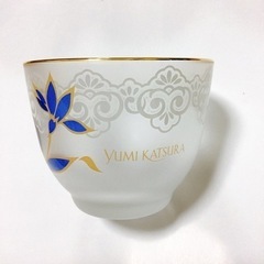 桂由美　Yumi Katsura ガラス茶碗　5つセットの画像