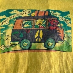 グレイトフル　デッド　ベア・アメリカ製Tシャツ　中学生〜小柄女性