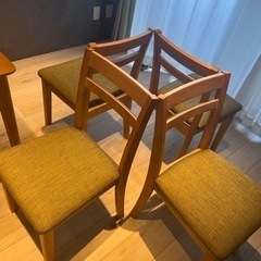 【お取引先決定】☆美品☆ニトリイス×4脚