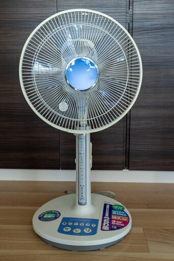 【完動品】日立 扇風機 リビング扇 30cm うちわ風