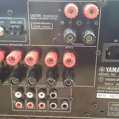 【愛品倶楽部柏店】ヤマハ AVアンプ AX-V1065の画像