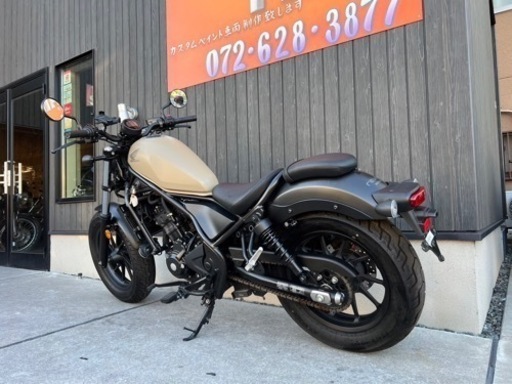 ★55万円！レブル250 走行少ない！程度良好　セル1 実働車　2020年モデル！ABS モリワキマフラー！レブル　MC49 ホンダ