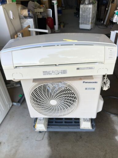 (売約済み)Panasonic エアコン 室内機CS-EX287C-W　 10畳 Eolia ナノイーX フィルターお掃除ロボット EXシリーズ 2017年製
