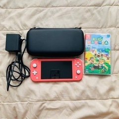 Nintendo Switch LITE コーラル＋どうぶつの森