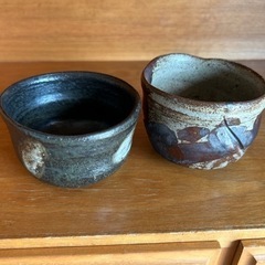 抹茶茶碗2客