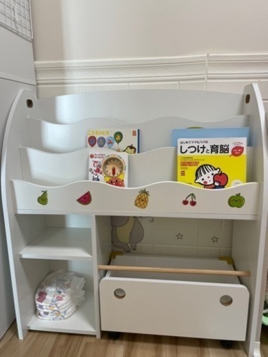 絵本おもちゃ用収納