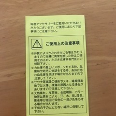 赤ネックレスの画像