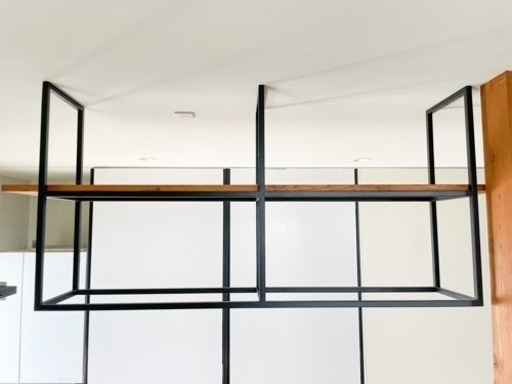 アイアンウォールシェルフ120cm幅