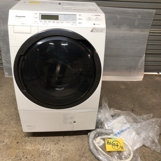 ［にec］【北海道旭川市 直接引き取り】Panasonic パナソニック ドラム式洗濯乾燥機 NA-VX700BL 2020年製 ヒートポンプ式 節水 中古 左開き