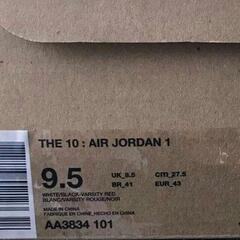 大人気 NIKE THE 10 AIR JORDAN 1 27.5cmの画像